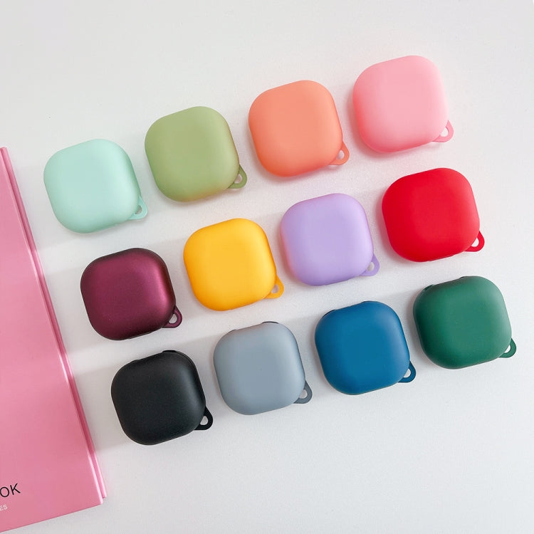 For Samsung Galaxy Buds Live Earphone PC Solid Color Frosted Protective Case(Matcha Green)