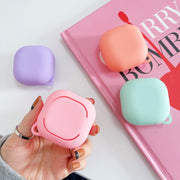 For Samsung Galaxy Buds Live Earphone PC Solid Color Frosted Protective Case(Black)
