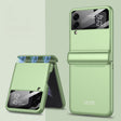 For Samsung Galaxy Z Flip4 GKK Magnetic Fold All-inclusive Protective Phone Case(Matcha Green) - Galaxy Z Flip4 5G Cases by GKK | Online Shopping South Africa | PMC TechLife