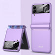 For Samsung Galaxy Z Flip4 GKK Magnetic Fold All-inclusive Protective Phone Case(Purple) - free shipping - PMC TechLife - Order now!