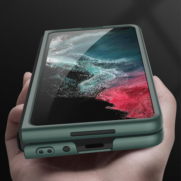 For Samsung Galaxy Z Fold4 GKK Ultra-thin All-inclusive Shockproof Phone Case(Green)