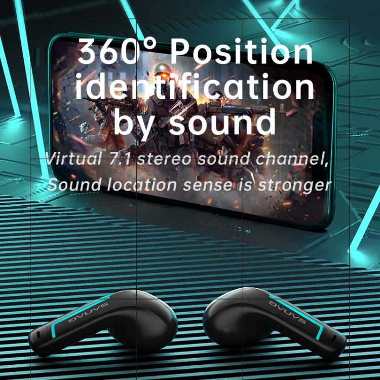 Sanag H2S PRO Stereo Noise Reduction Wireless Bluetooth Game Earphone(Grey) - free shipping - PMC Jewellery - Order now!