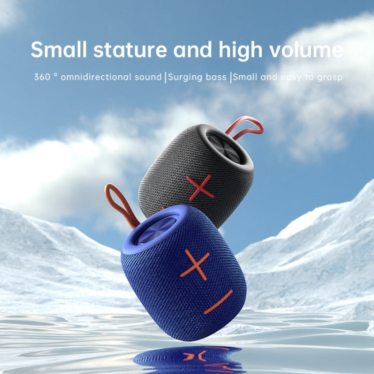 Sanag M11 IPX7 Water-resistant Outdoor Portable Mini Bluetooth Speaker(Blue)