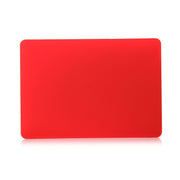 Laptop Matte Style Protective Case For MacBook Pro 13.3 inch A2338 2022(Red)