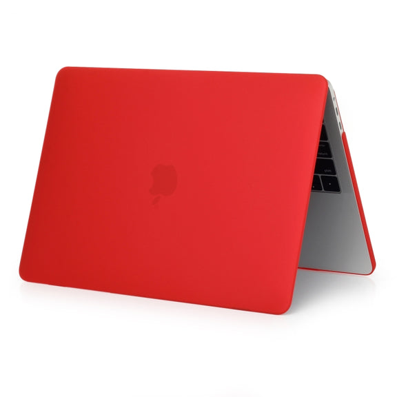 Laptop Matte Style Protective Case For MacBook Pro 13.3 inch A2338 2022(Red)