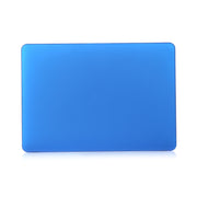 Laptop Matte Style Protective Case For MacBook Pro 13.3 inch A2338 2022(Dark Blue)