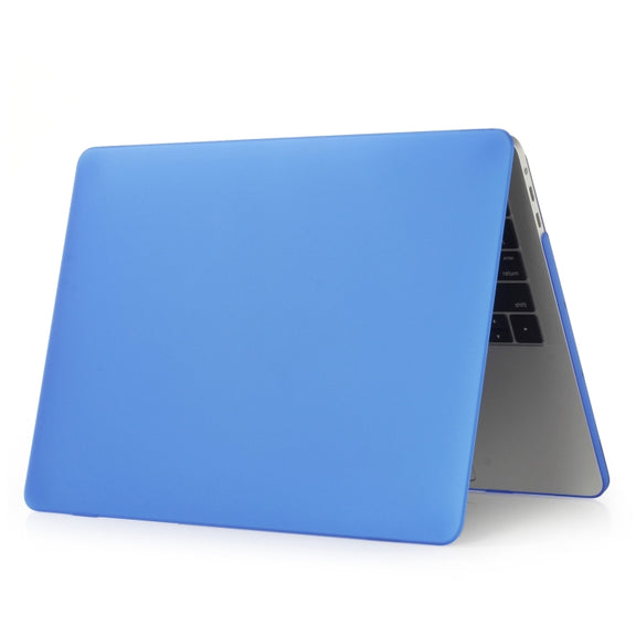 Laptop Matte Style Protective Case For MacBook Pro 13.3 inch A2338 2022(Dark Blue)