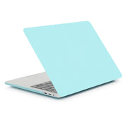 Laptop Matte Style Protective Case For MacBook Pro 13.3 inch A2338 2022(Actual Blue)
