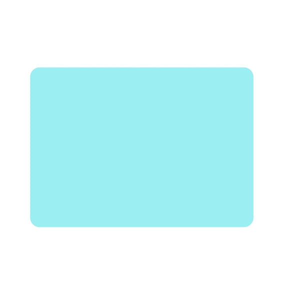 Laptop Matte Style Protective Case For MacBook Pro 13.3 inch A2338 2022(Actual Blue)