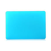 Laptop Matte Style Protective Case For MacBook Pro 13.3 inch A2338 2022(Water Blue)