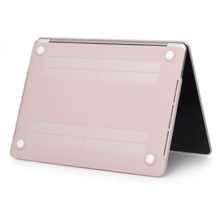 Laptop Matte Style Protective Case For MacBook Pro 13.3 inch A2338 2022(New Actual Pink)