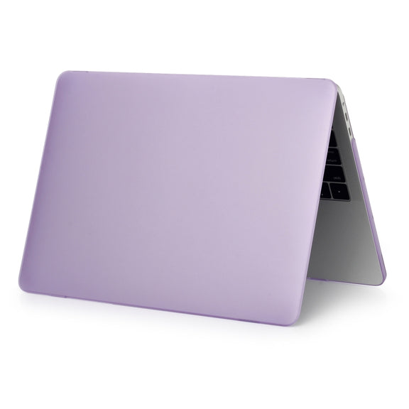 Laptop Matte Style Protective Case For MacBook Pro 13.3 inch A2338 2022(Purple)