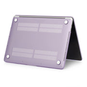 Laptop Matte Style Protective Case For MacBook Pro 13.3 inch A2338 2022(Purple)