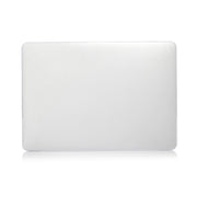 Laptop Matte Style Protective Case For MacBook Air 13.6 2025 / 2023 / 2022(Transparent)