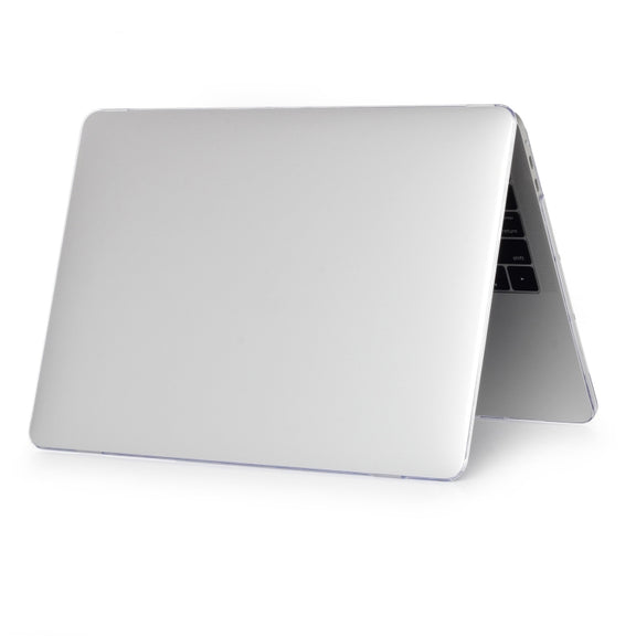 Laptop Matte Style Protective Case For MacBook Air 13.6 2025 / 2023 / 2022(Transparent)