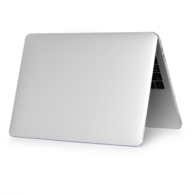 Laptop Matte Style Protective Case For MacBook Air 13.6 2025 / 2023 / 2022(Transparent)