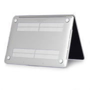 Laptop Matte Style Protective Case For MacBook Air 13.6 2025 / 2023 / 2022(Transparent)