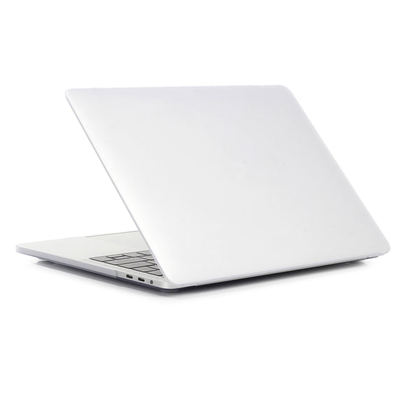 Laptop Matte Style Protective Case For MacBook Air 13.6 2025 / 2023 / 2022(Transparent)