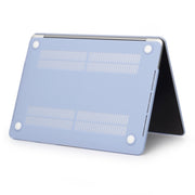 Laptop Matte Style Protective Case For MacBook Air 13.6 inch A2681 2022(New Actual Blue)