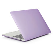 Laptop Matte Style Protective Case For MacBook Air 13.6 2025 / 2023 / 2022(Purple)