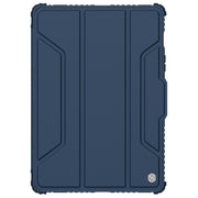 For Samsung Galaxy Tab S7 NILLKIN Bumper Pro Camshield Tablet Leather Case(Blue)