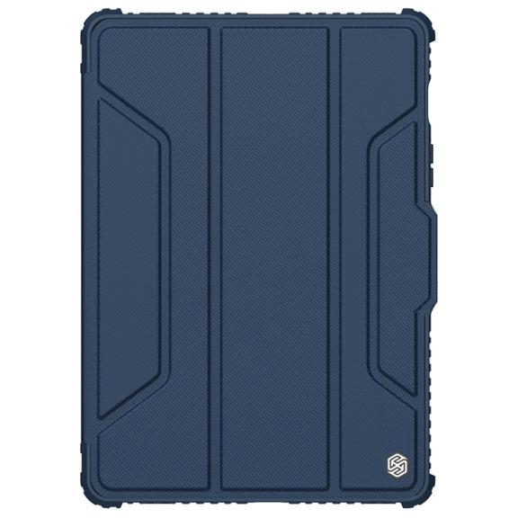 For Samsung Galaxy Tab S7 NILLKIN Bumper Pro Camshield Tablet Leather Case(Blue)
