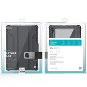 For Samsung Galaxy Tab S7 NILLKIN Bumper Pro Camshield Tablet Leather Case(Blue)