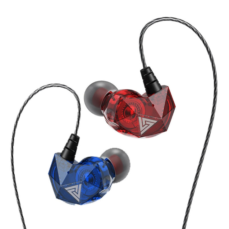 QKZ AK2 Sports In-ear Wired HiFi Sound Heavy Bass 3.5mm Earphone with Mic(Two-color) - free shipping - PMC Jewellery - Order now!