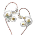 QKZ AK6 PLUS HiFi Bass Detachable Audio Cable Dynamic Heavy Bass Wired Earphone, Style:without Mic(White) - free shipping - PMC TechLife - Order now!