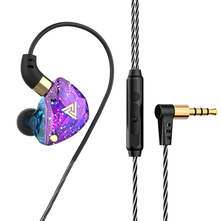 QKZ SK8 3.5mm Sports In-ear Dynamic HIFI Monitor Earphone with Mic(Colorful) - In Ear Wired Earphone by QKZ | Online Shopping South Africa | PMC TechLife | Buy Now Pay Later Mobicred