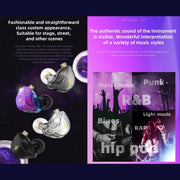 QKZ ZXT Sports In-ear Wired Control Plug HIFI Stereo Stage Monitor Earphone, Style:Standard Version(Transparent Grey)