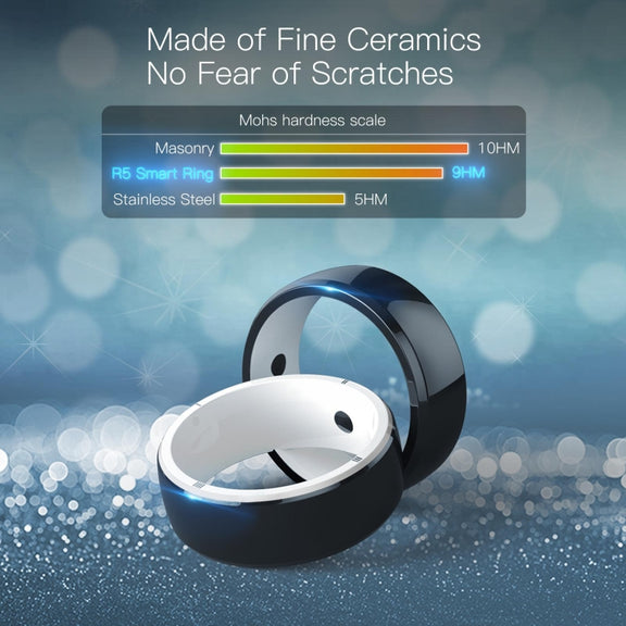 JAKCOM R5 Smart Ring Multifunction Smart Wear Ring, Size:L