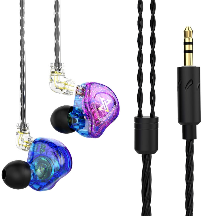 QKZ AK6 MAX In-ear Dynamic Subwoofer Wire-controlled Earphone, Version:Standard Version(Colorful) - In Ear Wired Earphone by QKZ | Online Shopping South Africa | PMC TechLife | Buy Now Pay Later Mobicred