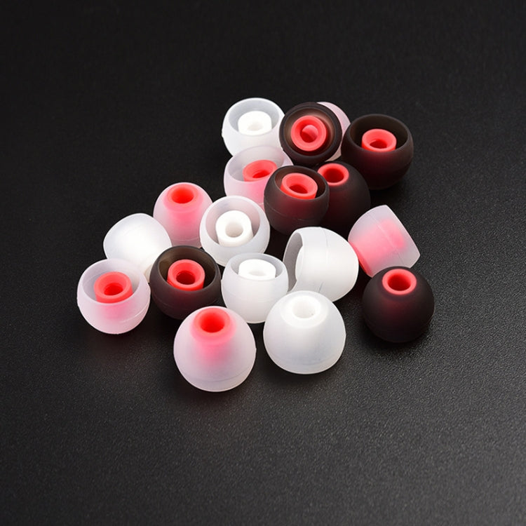 QKZ GJES 6-in-1 In-Ear Earphone Silicone Ear Caps(White Red) - Anti-dust & Ear Caps by QKZ | Online Shopping South Africa | PMC TechLife