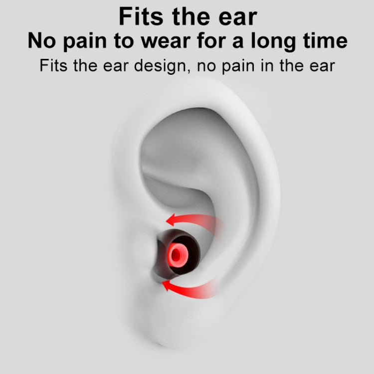 QKZ GJES 6-in-1 In-Ear Earphone Silicone Ear Caps(Black Red) - Anti-dust & Ear Caps by QKZ | Online Shopping South Africa | PMC TechLife | Buy Now Pay Later Mobicred