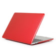 For MacBook Air 13.6 inch A2681 2022 Laptop Crystal Style Protective Case(Red) - MacBook Air Cases by PMC TechLife | Online Shopping South Africa | PMC TechLife