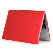 For MacBook Air 13.6 inch A2681 2022 Laptop Crystal Style Protective Case(Red)