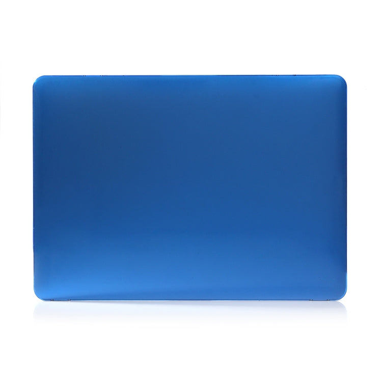 For MacBook Air 13.6 2025 / 2023 / 2022 Laptop Crystal Style Protective Case(Dark Blue) - MacBook Air Cases by PMC TechLife | Online Shopping South Africa | PMC TechLife | Buy Now Pay Later Mobicred