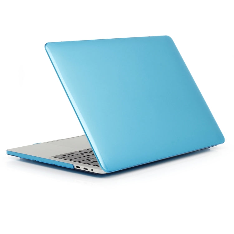 Laptop Crystal Style Protective Case For MacBook Pro 13.3 inch A2338 2022(Water Blue)
