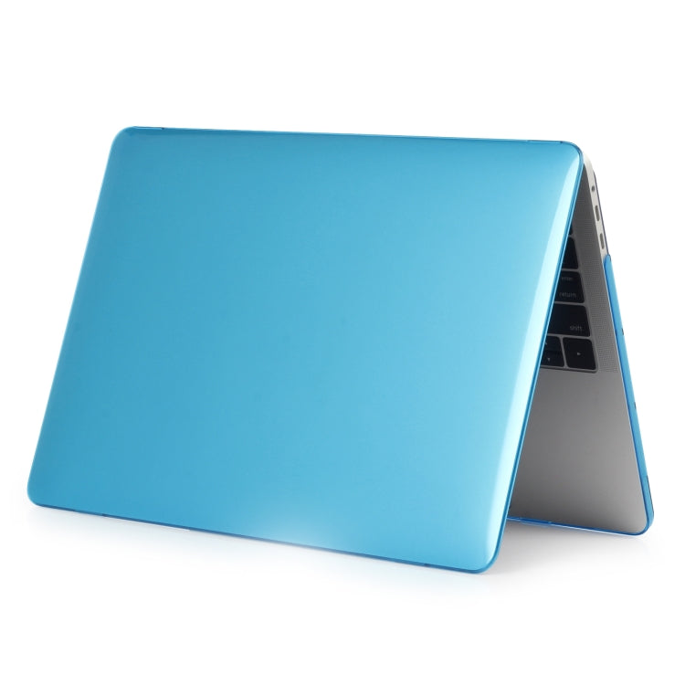 Laptop Crystal Style Protective Case For MacBook Pro 13.3 inch A2338 2022(Water Blue)