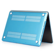 Laptop Crystal Style Protective Case For MacBook Pro 13.3 inch A2338 2022(Water Blue)