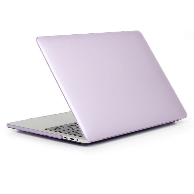 Laptop Crystal Style Protective Case For MacBook Pro 13.3 inch A2338 2022(Purple)