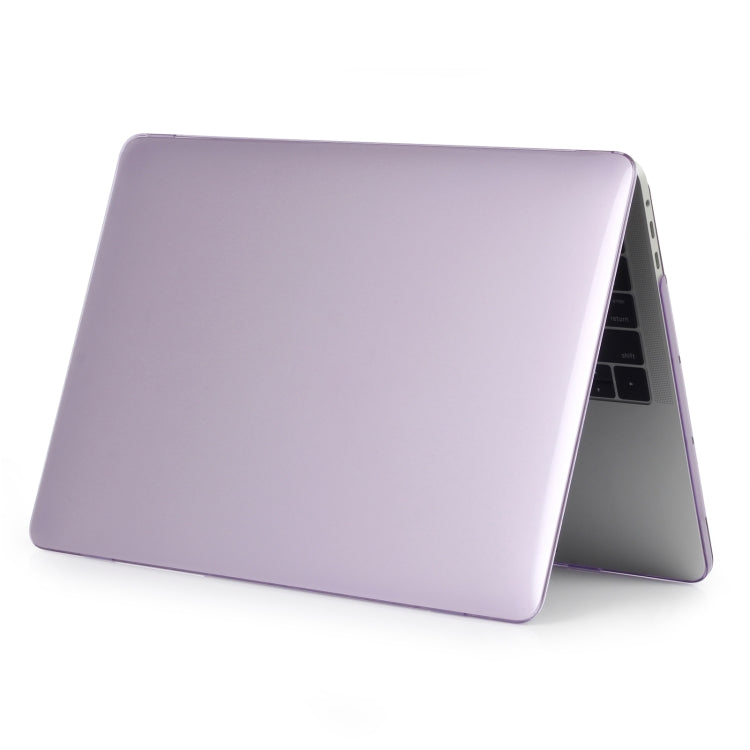 Laptop Crystal Style Protective Case For MacBook Pro 13.3 inch A2338 2022(Purple) - MacBook Pro Cases by PMC TechLife | Online Shopping South Africa | PMC TechLife