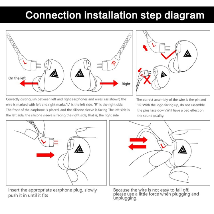 QKZ VK5 In-ear Dynamic Subwoofer Wire-controlled HiFi Sports Earphone with Mic(Black) - free shipping - PMC TechLife - Order now!