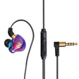 QKZ ZEN In-ear Subwoofer Wire-controlled Music Running Sports Earphone with Mic(Colorful) - In Ear Wired Earphone by QKZ | Online Shopping South Africa | PMC TechLife | Buy Now Pay Later Mobicred