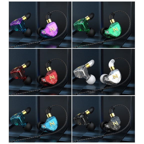 QKZ ZEN In-ear Subwoofer Wire-controlled Music Running Sports Earphone with Mic(Black)