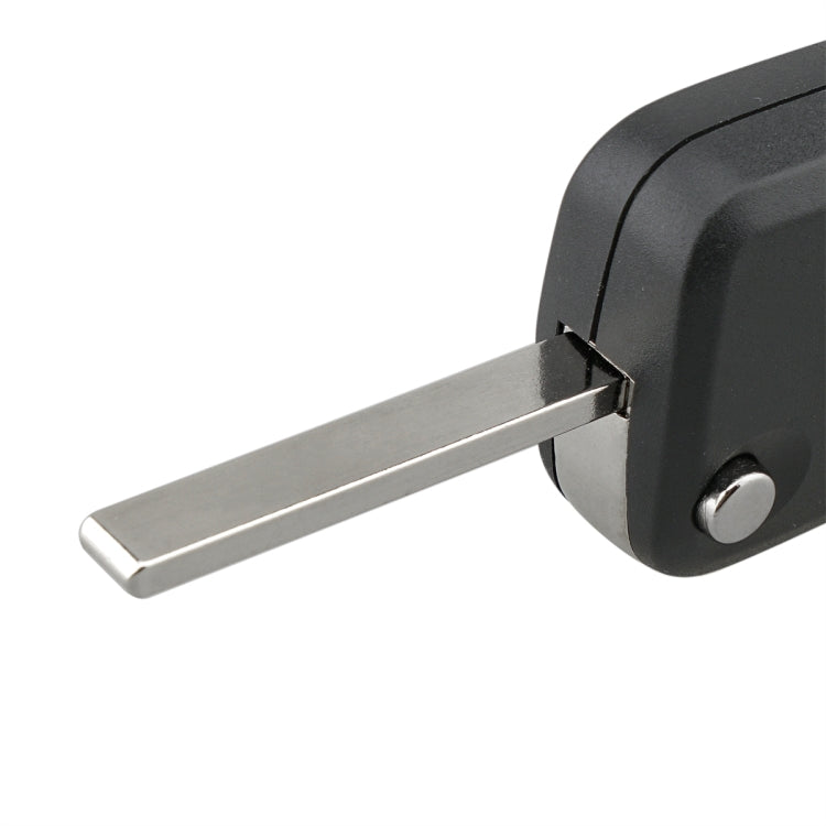 For Opel Car Foldable Blade Key Case with Screw Hole, Style:2-button HU100 without Slot