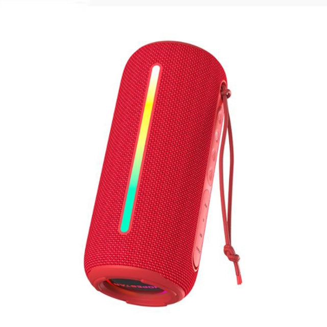 HOPESTAR P39 Outdoor Water-resistant RGB Light Wireless Bluetooth Speaker(Red)