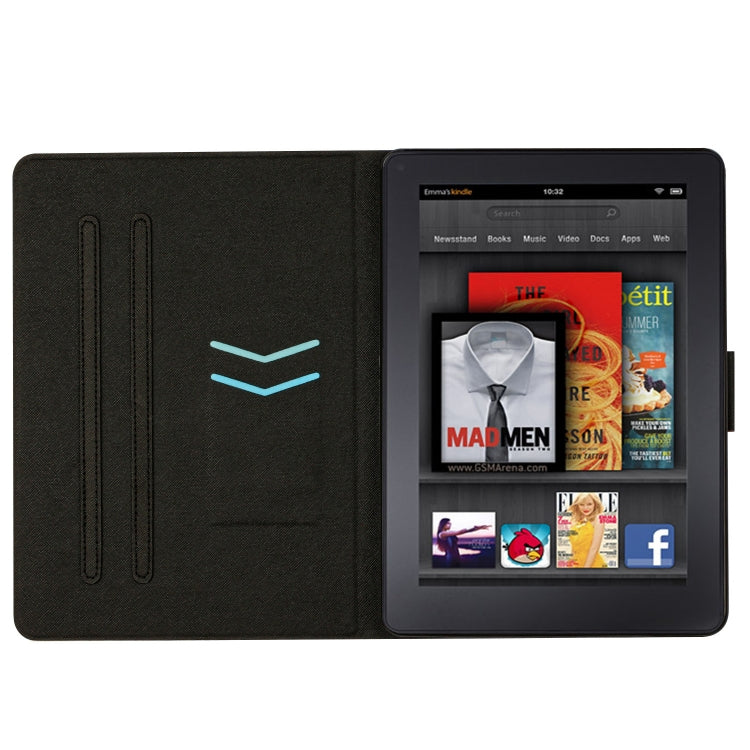 For Amazon Kindle Paperwhite 4 / 3 / 2 / 1 Marble Pattern Smart Leather Tablet Case(Blue) - Amazon by PMC TechLife | Online Shopping South Africa | PMC TechLife | Buy Now Pay Later Mobicred