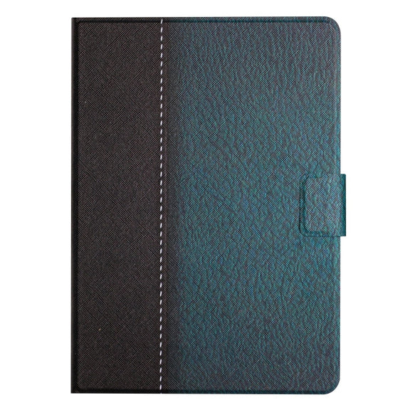 For Samsung Galaxy Tab A7 10.4 2020 T500 Stitching Solid Color Smart Leather Tablet Case(Green)